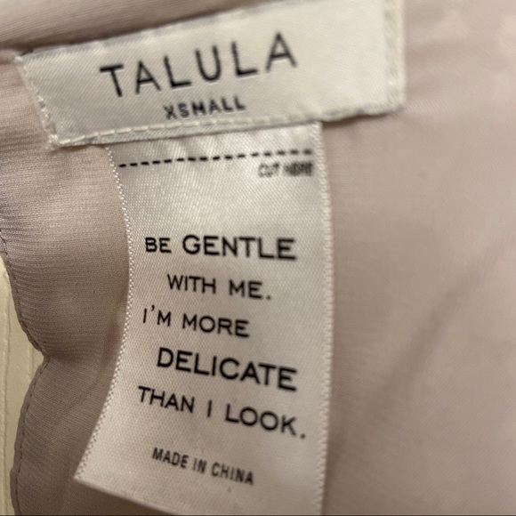 Talula Lace Dress. Cream colour, size XS. - Picture 6 of 6